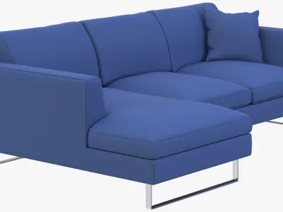 Jasper Modern Corner Sofa 3D model