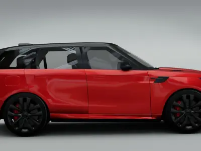 Land Rover Range Rover Sport HSE 2022 3D model