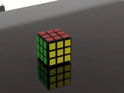Rubic Cube Games 3D model