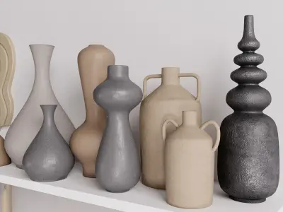 Decorative Set Vol-03 3D model