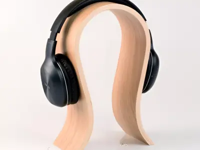 Headset Stand Free 3D print model