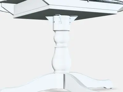 INGATORP Extendable table 1 3D model