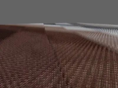 Carpet Modern - Mat - Tapete Low-poly 3D model