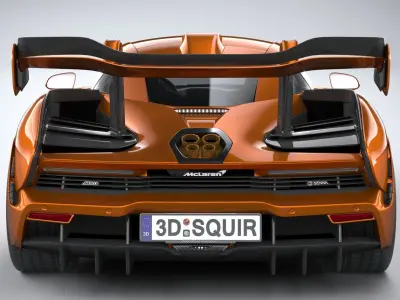 McLaren Senna LM 2021 3D model