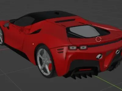 SF90 Stradale 3D model