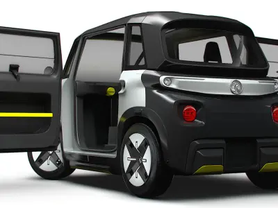 Vauxhall Rocks e HQ Interior 2025 3D model