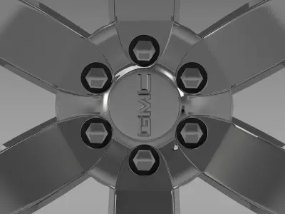 GMC Yukon Heritage Edition rim 3D model