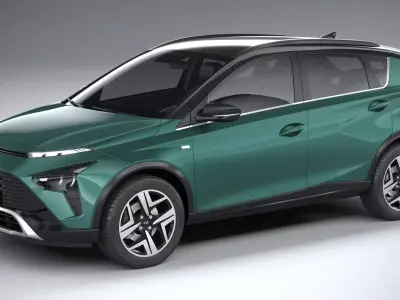 Hyundai Bayon 2022 3D model