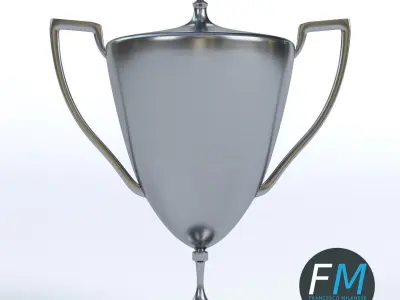 Trophy cup 2 3D model