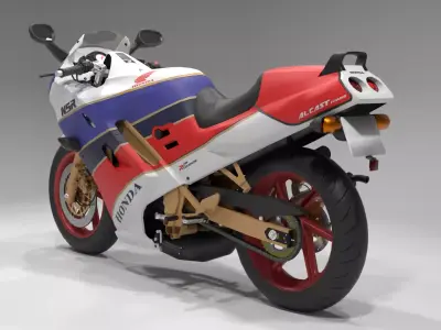 honda nsr 3D model
