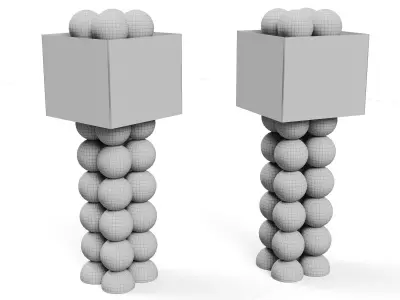 Cristian Mohaded Atalayas table lamp 3D model