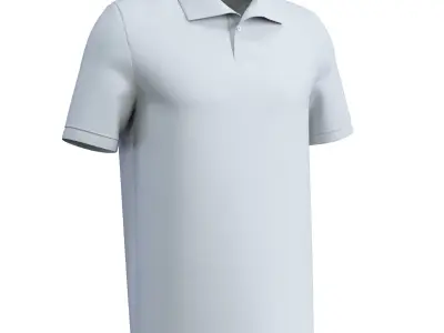 10 Basic Men Shirt Pack 3D model