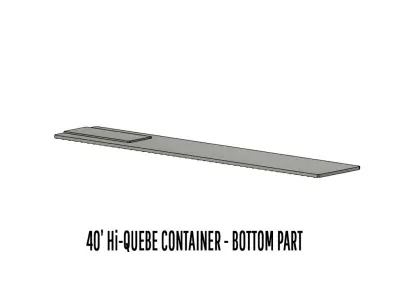 CARGO-0077 Container ISO standard H0-scale 3D print model