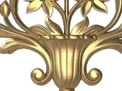  decorative pattern ready for 3D printing 3D model