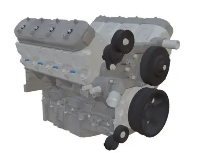 LS3 Core Engine 3D model