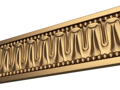 Ornament Element Molding 032 Low-poly 3D model