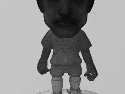 Edin Dzeko - Football Player 3D model