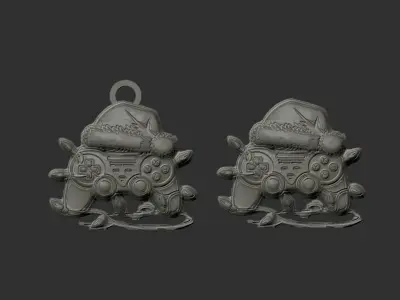 game lover christmas gamedecor  3D print model