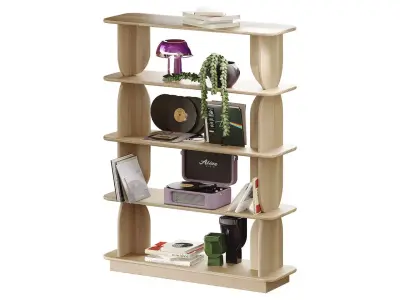 Alive Audio Turntable Rack 3D model