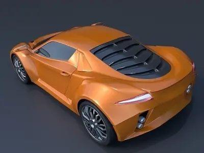 Nexeno coupe concept 3D model