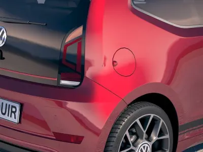 Volkswagen UP GTI 3-door 2018 3D model