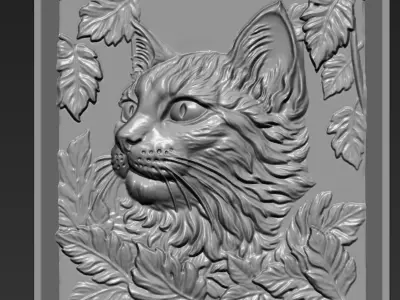 Cat A12 3D print model