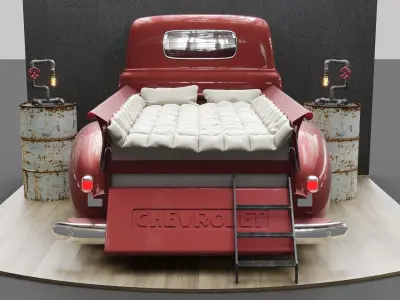 Chevy Pickup Bed 3D model