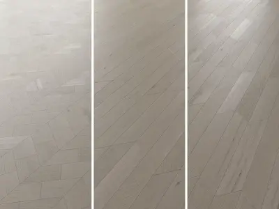 Parquet Oak Mist New Firestop set 6 3D model