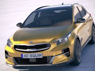 Kia XCeed 2020 3D model