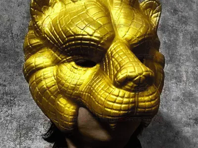 Squid Game Mask - Vip Lion Mask 3D print model
