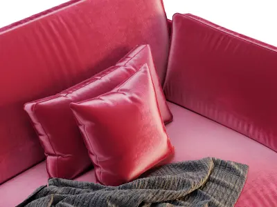 Saba Italia - Livingston Three Seater Sofa 3D model