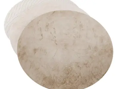 Rug651 Low-poly 3D model