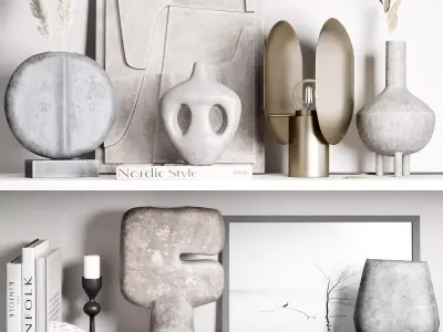  Decorative set 18 3D model