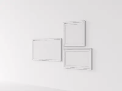 Picture Frames Archicollage 3D model