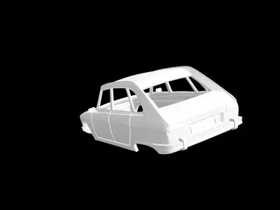 Renault 16 3D print model