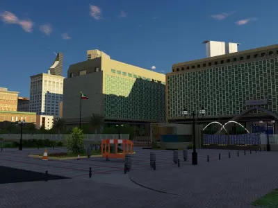 Kuwait Municipality 3D model