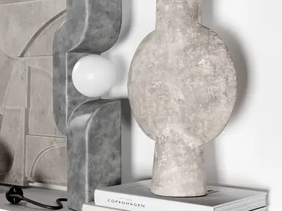 Decorative set 20 101cph 3D model