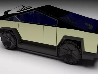 Cybertruck 3D model purchase