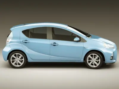 Toyota Prius C Aqua Hybrid 3D model