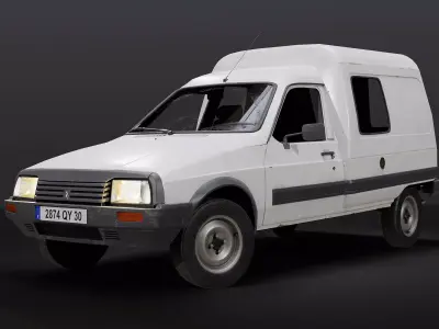 Citroen C15 3D model
