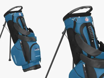 Golf Bag Seahawks 3D model