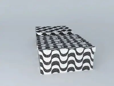 decorative box decorative box garnish Free 3D model