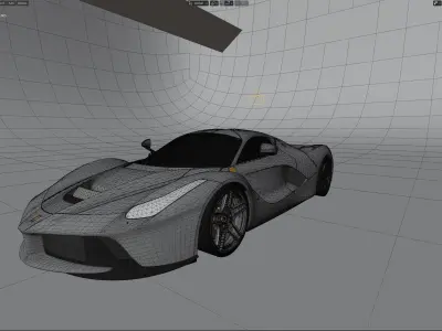 Ferrari Supercar 3D model
