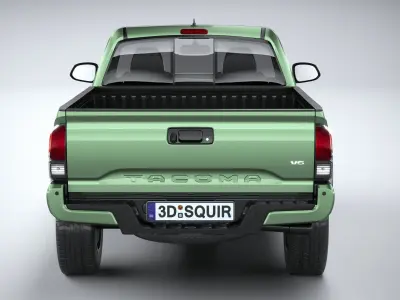 Toyota Tacoma Regular Cab TRD 2020 3D model