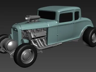 Coupe 1932 3D model