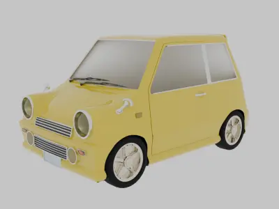 compact car 001 3D model