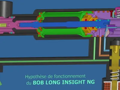 Paintball BOB LONG INSIGHT NT braz inventor fusion 2013  360 Free 3D model