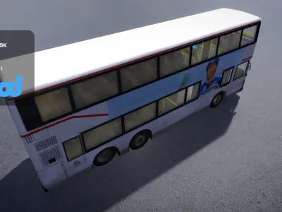 Hk Doubledeck 004 3D model