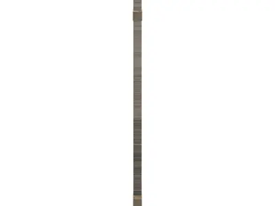 Abanu Antique Gold Vanity Mirror 3D model