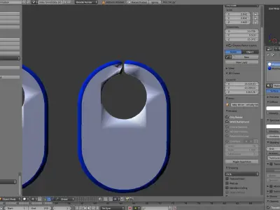 Super Rare Baby Racing  bib Free 3D model